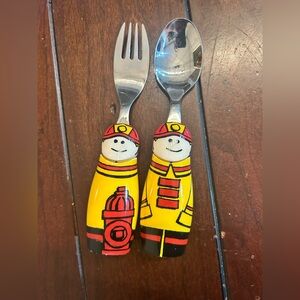 Kids Firefighter Fork and Spoon Set
Eat4Fun
